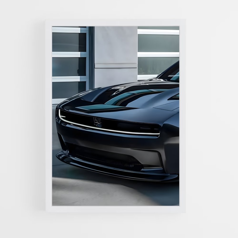 Poster Charger daytona électriques – affiche Dodge (vue 3)